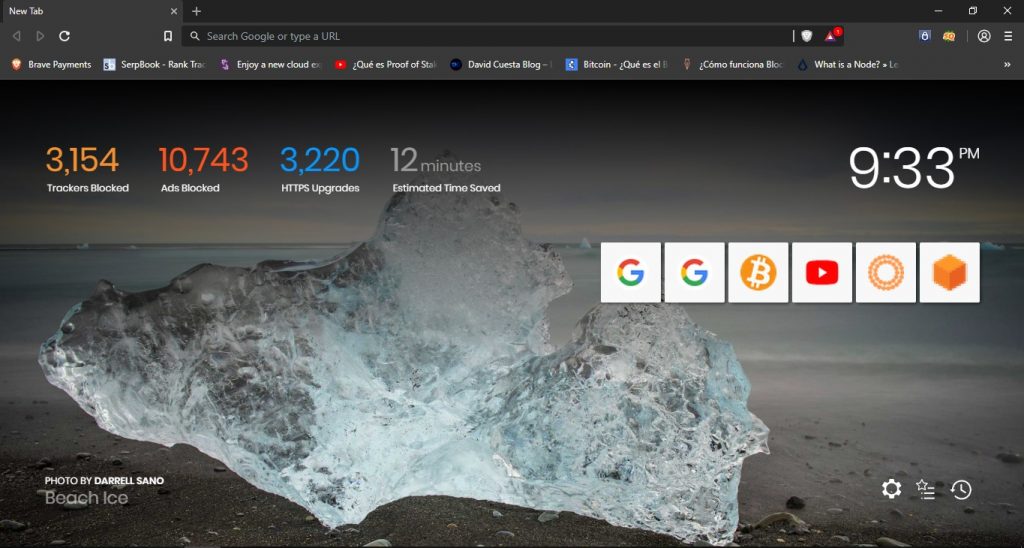 Brave Navegador Blockchain BAT