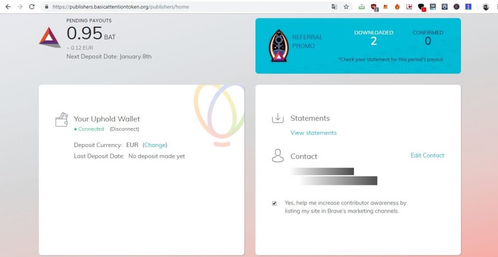 payments web blockchain basic attention token
