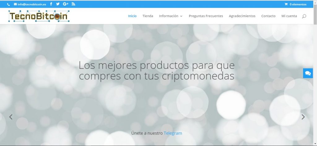 Tienda Pagar criptomonedas: Bitcoin, Ethereum , litecoin